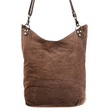 LC-KB374 Messenger Upcycled Canvas Ladies Bag