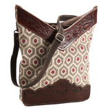 LC-KB374 Messenger Upcycled Canvas Ladies Bag