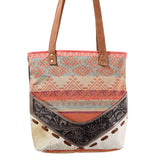 LC-KB376 Tote Upcycled Canvas Ladies Bag