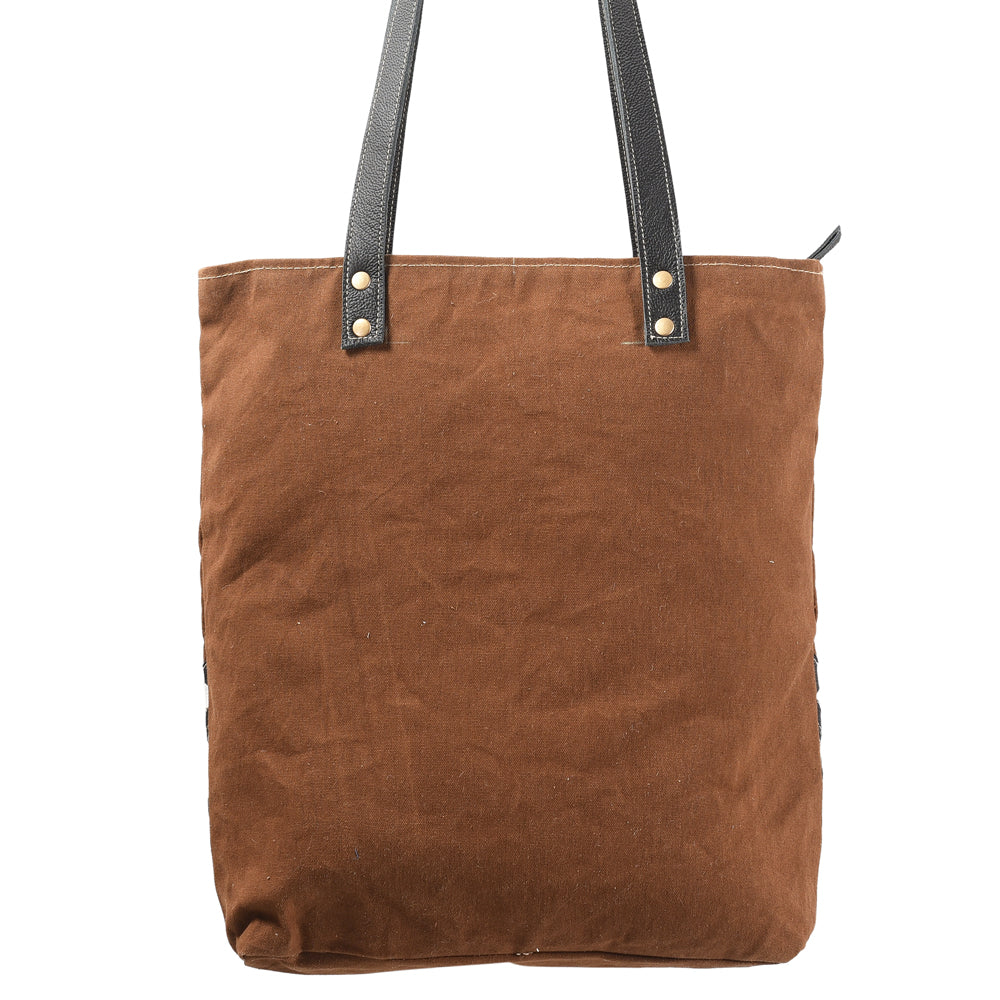 LC-KB379 Tote Upcycled Canvas Ladies Bag