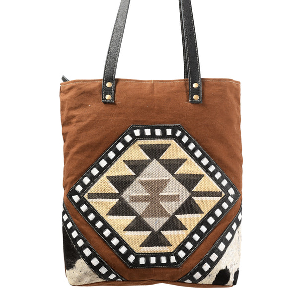 LC-KB379 Tote Upcycled Canvas Ladies Bag