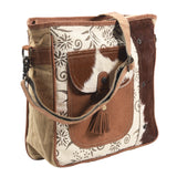 LC-KB414 Messenger Upcycled Canvas Ladies Bag