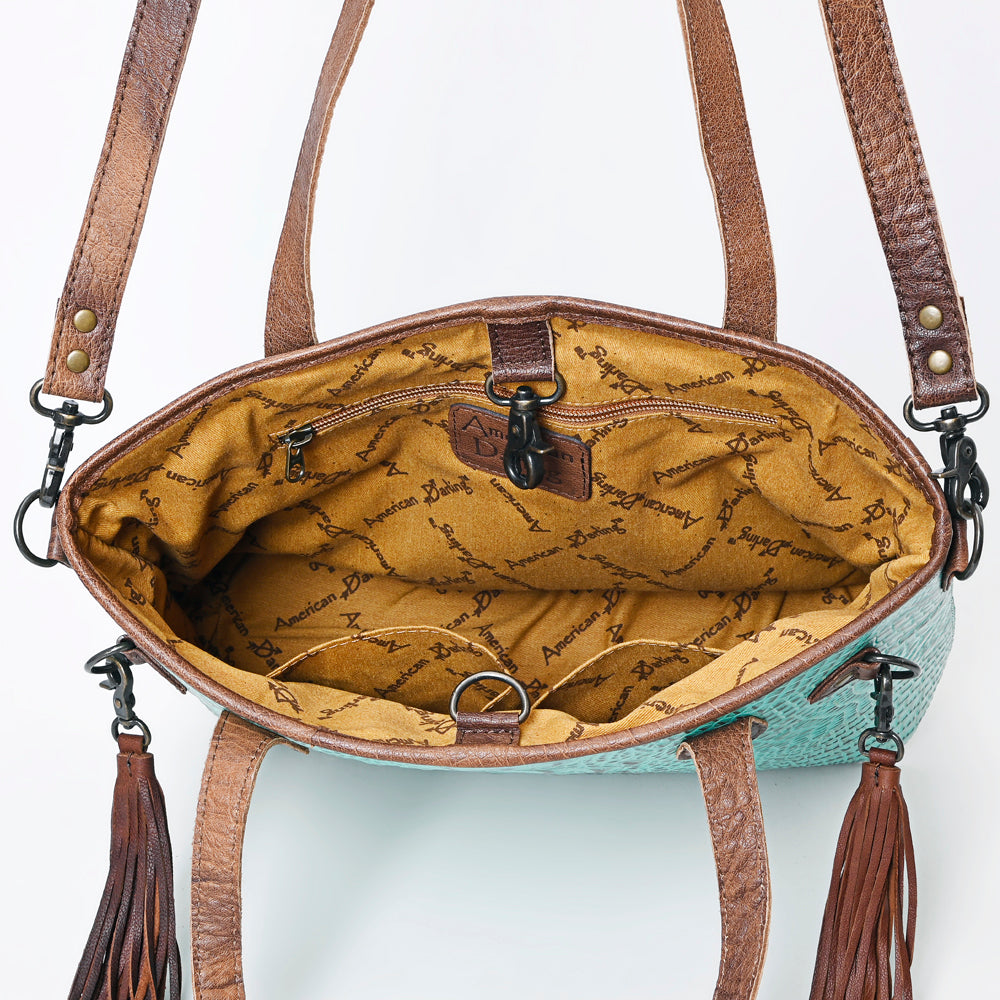 LC-ADBG974 Tote Genuine Western Leather Women Bag