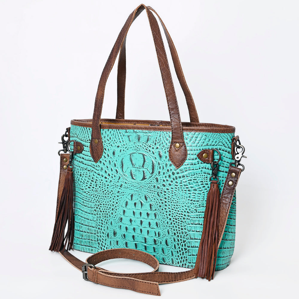 LC-ADBG974 Tote Genuine Western Leather Women Bag