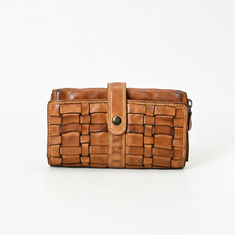 SWC446 Cavello - Premium Leather Multi-Zip Wallet