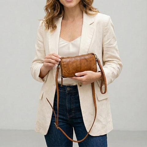 SWC448 Solaria - Luxury Multi-Compartment Wristlet