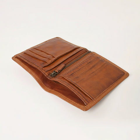 Pellora - Full Grain Vertical Wallet