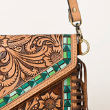 LC-ADBGF105B Envelope Genuine Western Leather Women Bag