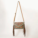 LC-ADBGF105B Envelope Genuine Western Leather Women Bag