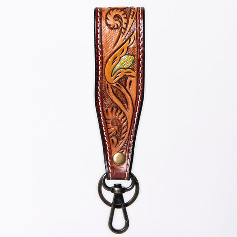 LC-ADWSF126B  Genuine Leather Handle Strap For Wristlet Bags