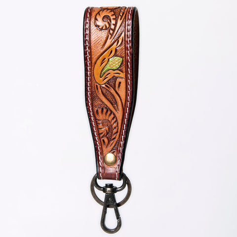 LC-ADWSF126B  Genuine Leather Handle Strap For Wristlet Bags