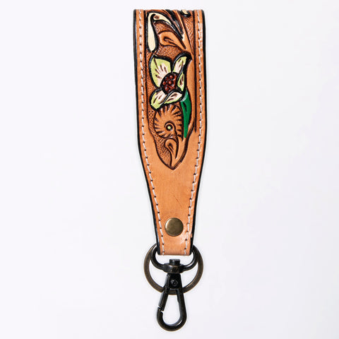 LC-ADWSF126D  Genuine Leather Handle Strap For Wristlet Bags