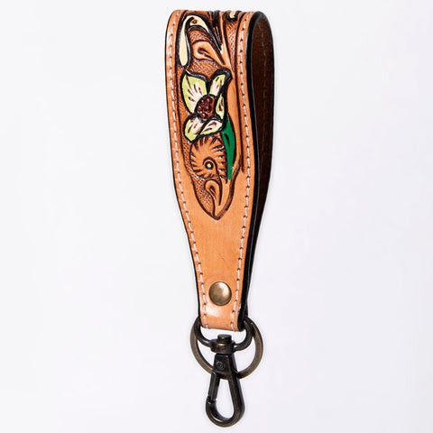 LC-ADWSF126D  Genuine Leather Handle Strap For Wristlet Bags
