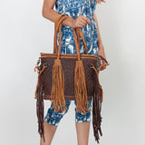 LC-ADBGD146A Tote Genuine Western Leather Women Bag