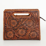 LC-ADBGZ661 Clutch Genuine Western Leather Women Bag