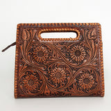 LC-ADBGZ661 Clutch Genuine Western Leather Women Bag