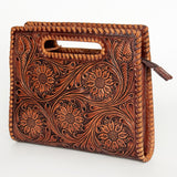 LC-ADBGZ661 Clutch Genuine Western Leather Women Bag