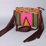 LC-ADBGZ184 Crossbody Genuine Western Leather Women Bag