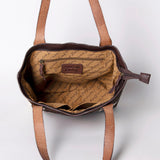 LC-ADBGZ694 Tote Hair-On Genuine Western Leather Women Bag