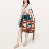LC-ADBG1030A Tote Genuine Western Leather Women Bag Olivia