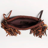 LC-ADBGM271 Clutch Genuine Western Leather Women Bag