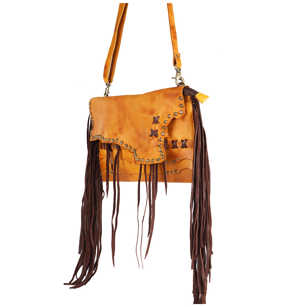 LC-ADBGM307 Crossbody Genuine Western Leather Women Bag