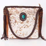 LC-ADBGM318 Tote Hair On Genuine Western Leather Women Bag