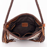 LC-ADBGM318 Tote Hair On Genuine Western Leather Women Bag