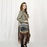 LC-ADBGZ727 Clear Bag Genuine Western Leather Women Bag