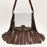 LC-ADBGZ727 Clear Bag Genuine Western Leather Women Bag