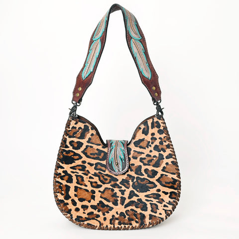 American Darling Hair-on Cowhide Hobo Bag ï¿½ Western Genuine Leather Shoulder Bag