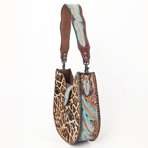 American Darling Hair-on Cowhide Hobo Bag ï¿½ Western Genuine Leather Shoulder Bag