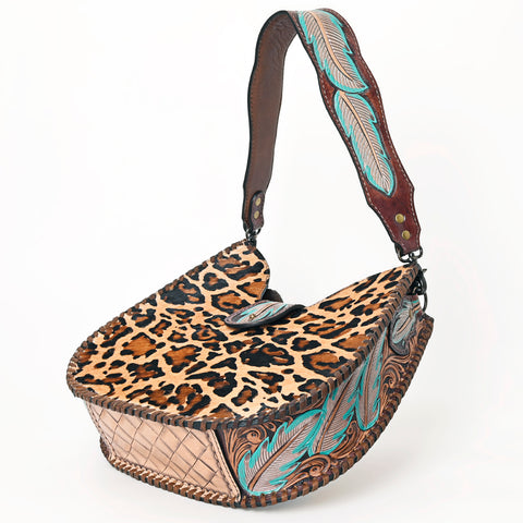 American Darling Hair-on Cowhide Hobo Bag ï¿½ Western Genuine Leather Shoulder Bag