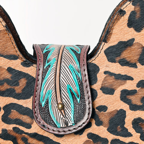American Darling Hair-on Cowhide Hobo Bag ï¿½ Western Genuine Leather Shoulder Bag