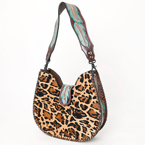 American Darling Hair-on Cowhide Hobo Bag ï¿½ Western Genuine Leather Shoulder Bag