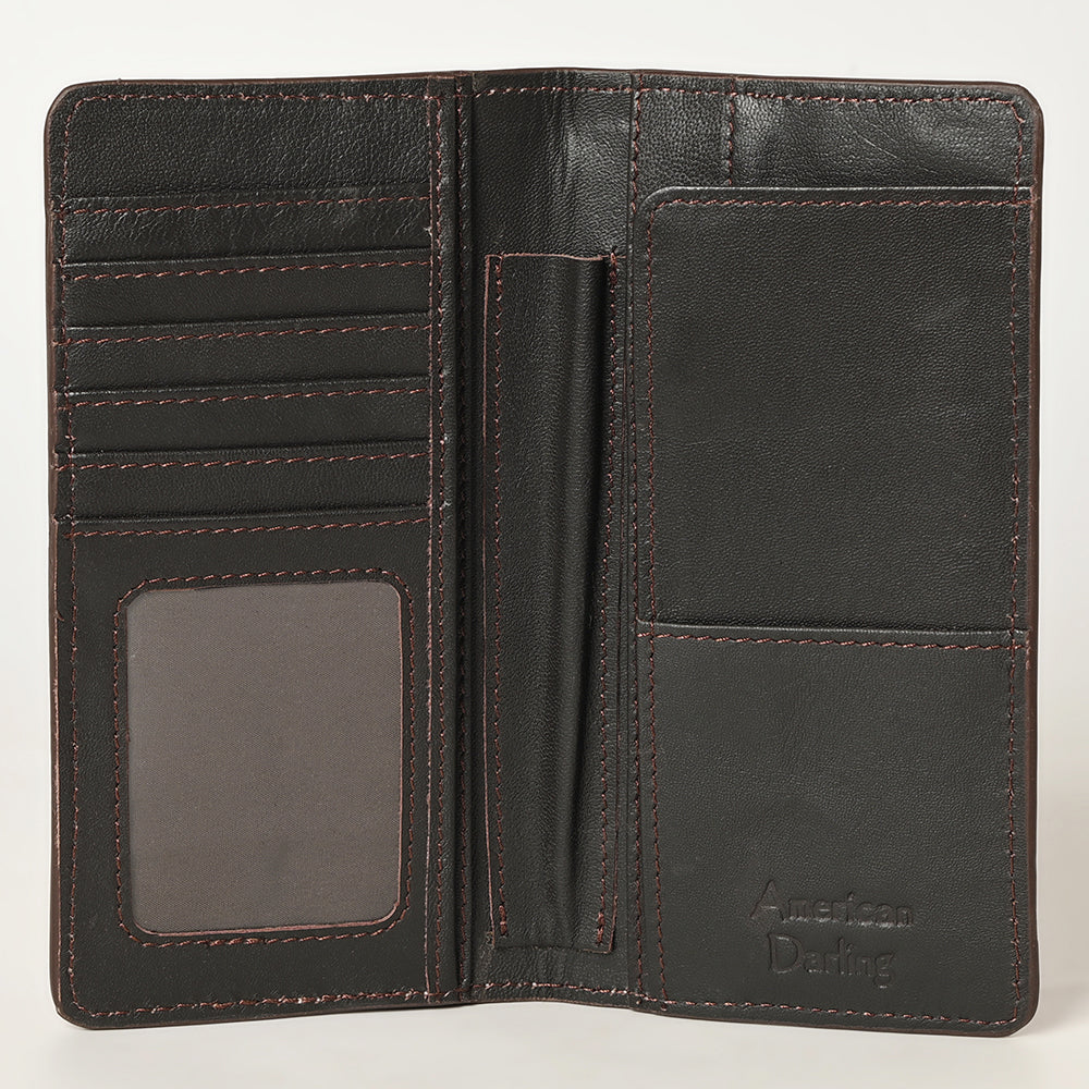 LC-ADBGZ729B Clutch Genuine Western Leather Women Bag