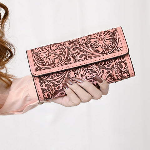 ADBGZ736C Wallet Genuine Western Leather Women Bag