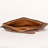 LC-ADBG768B Wristlet Genuine Western Leather Women Bag