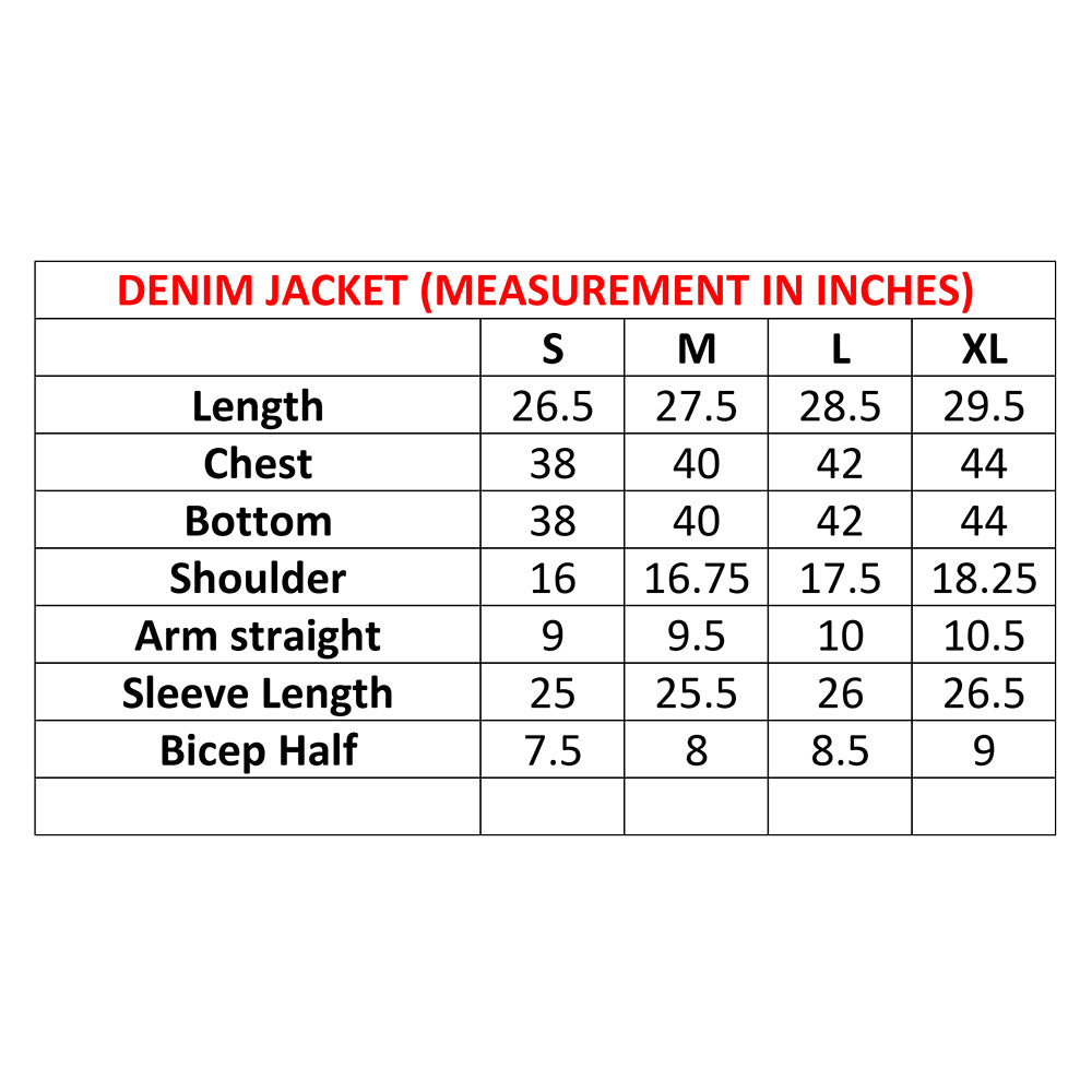 LC-ADJKT014 Light Wash Western Denim Jacket with Hand-Tooled Leather Yoke & Fringe