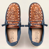 LC-ADFT133NV4 Genuine leather shoe footwear slip on