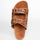 LC-ADFTE103A Genuine leather sandal footwear flip flop