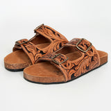 LC-ADFTE103A Genuine leather sandal footwear flip flop