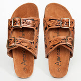 LC-ADFTE103A Genuine leather sandal footwear flip flop