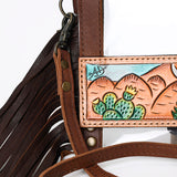 LC-ADBG1152 Clear Bag Genuine Western Leather Women Bag