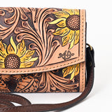 LC-ADBGA382 Wallet Genuine Western Leather Women Bag