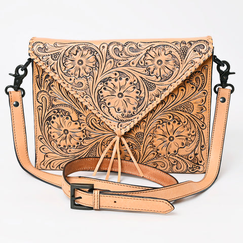 LC-ADBGZ754A Envelope Genuine Western Leather Women Bag
