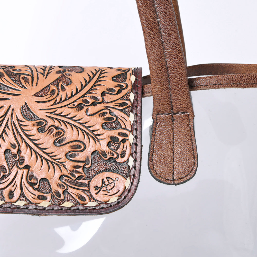 American Darling Floral Tooled Leather Clear Bag | Western Stadium Tote
