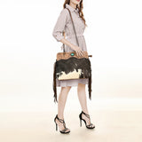 LC-ADBG1187 Tote Genuine Western Leather Women Bag