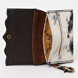 LC-ADBGA394 Coin Purse Hair-On Genuine Western Leather Women Bag