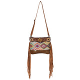KB641 Crossbody Upcycled Canvas Ladies Bag